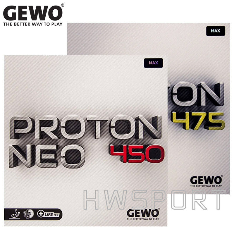 Table Tennis Germany - GEWO PROTON NEO резиновый не липкий