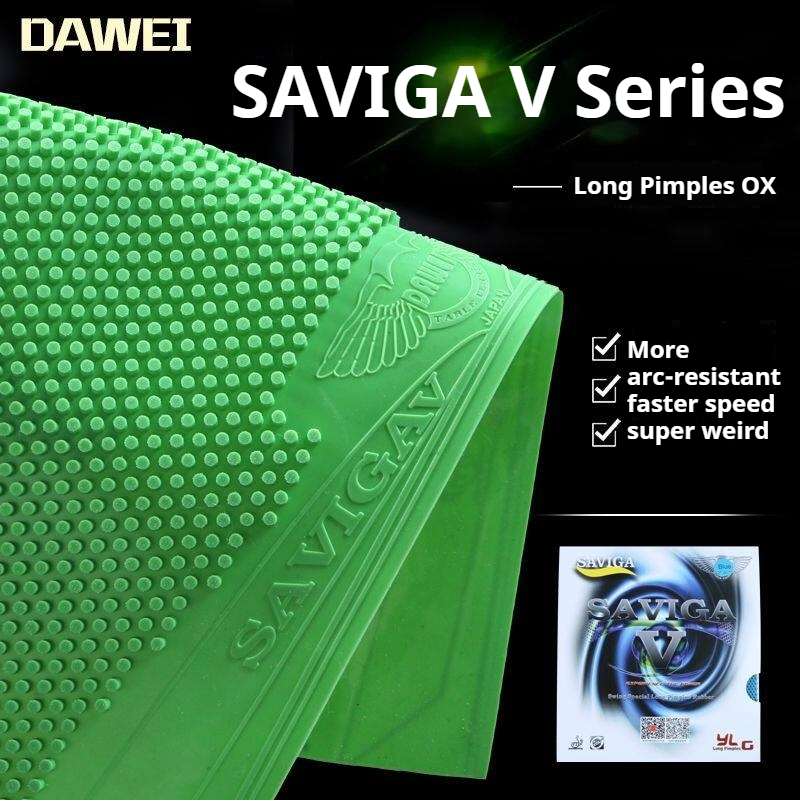 Table Tennis Rubber Review - Накладка для настольного тенниса DAWEI SAVIGA