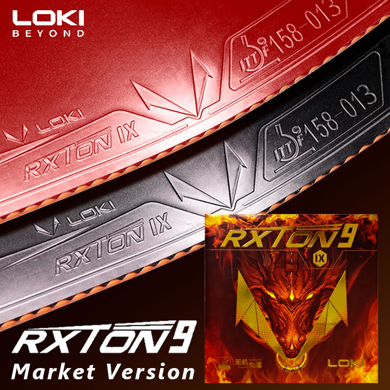 Table Tennis Rubber Review - Накладка для настольного тенниса LOKI RXTON