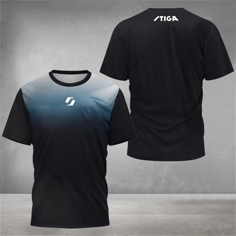 Table Tennis Club Jersey - Футболка STIGA с коротким рукавом, круглым
