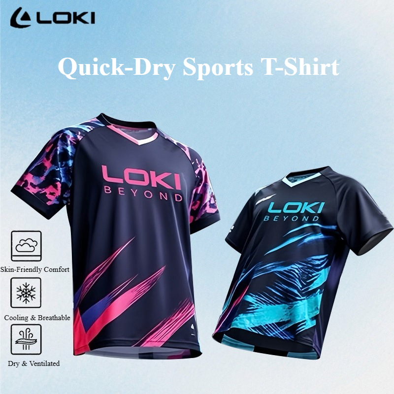 Table Tennis Club Jersey - Футболки для настольного тенниса LOKI BEYOND,