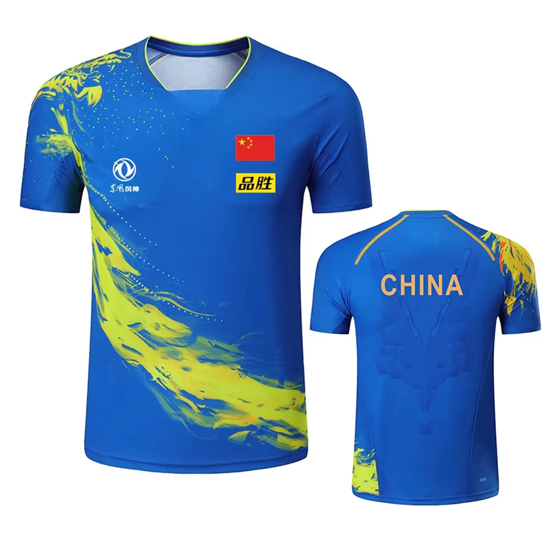 Футболка с принтом китайского  – обзор и цена Table Tennis Club Jersey