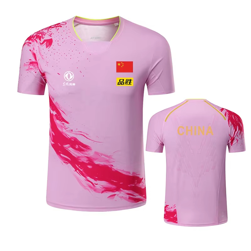 Футболка с принтом китайского  – обзор и цена Table Tennis Club Jersey