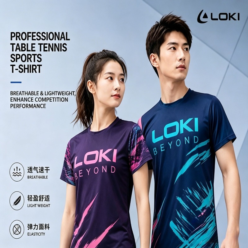 Футболки для настольного тенни – обзор и цена Table Tennis Club Jersey