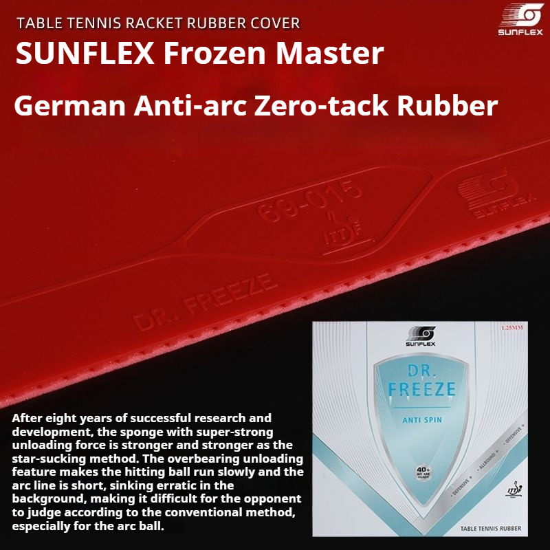 SUNFLEX DR.FREEZE Противодугов – обзор и цена Table Tennis Germany
