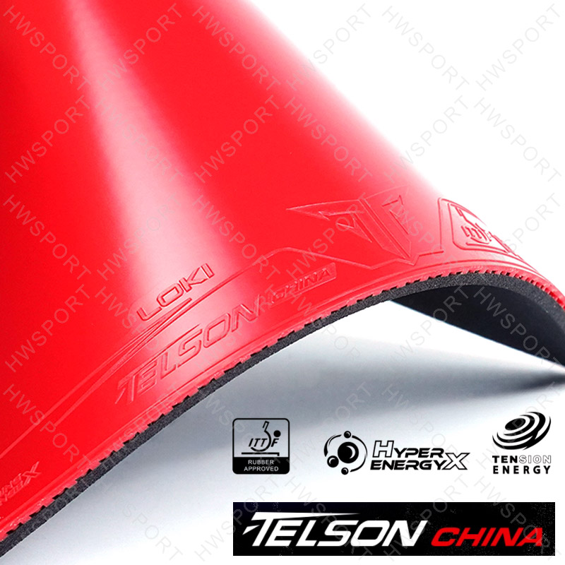 Серия LOKI TELSON, резиновый т – обзор и цена Table Tennis Germany